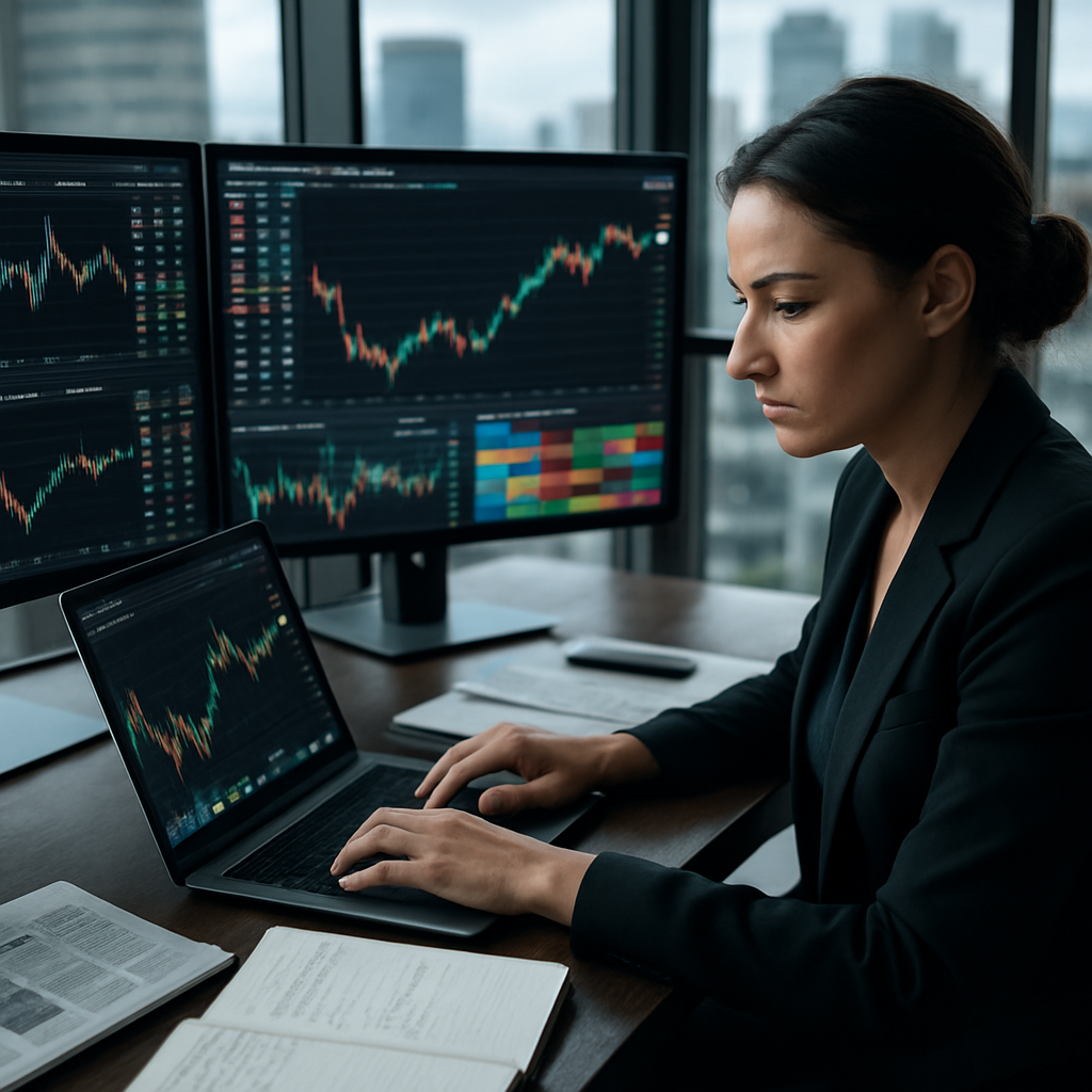 Forex and stock market trend charts with expert analysis